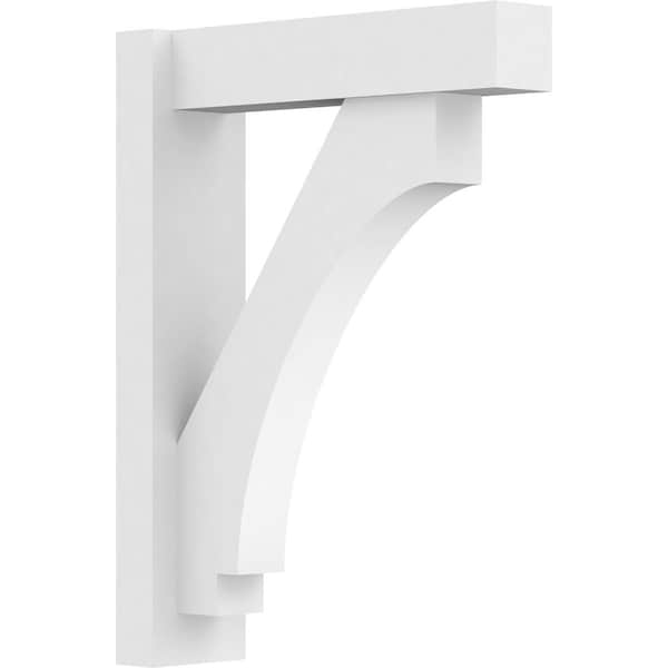 Ekena Millwork Imperial Architectural Grade PVC Outlooker with Block Ends, 5"W X 18"D X 24"H OUTP05X18X24IMP05 - main